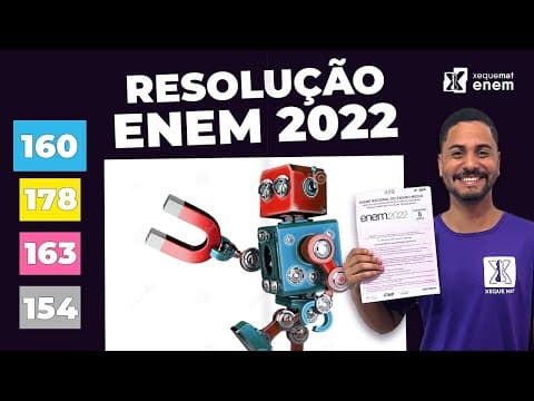 Thumbnail da aula: 🔘Questão 160 - Caderno Azul | Projeção Ortogonal | MATEMÁTICA ENEM 2022