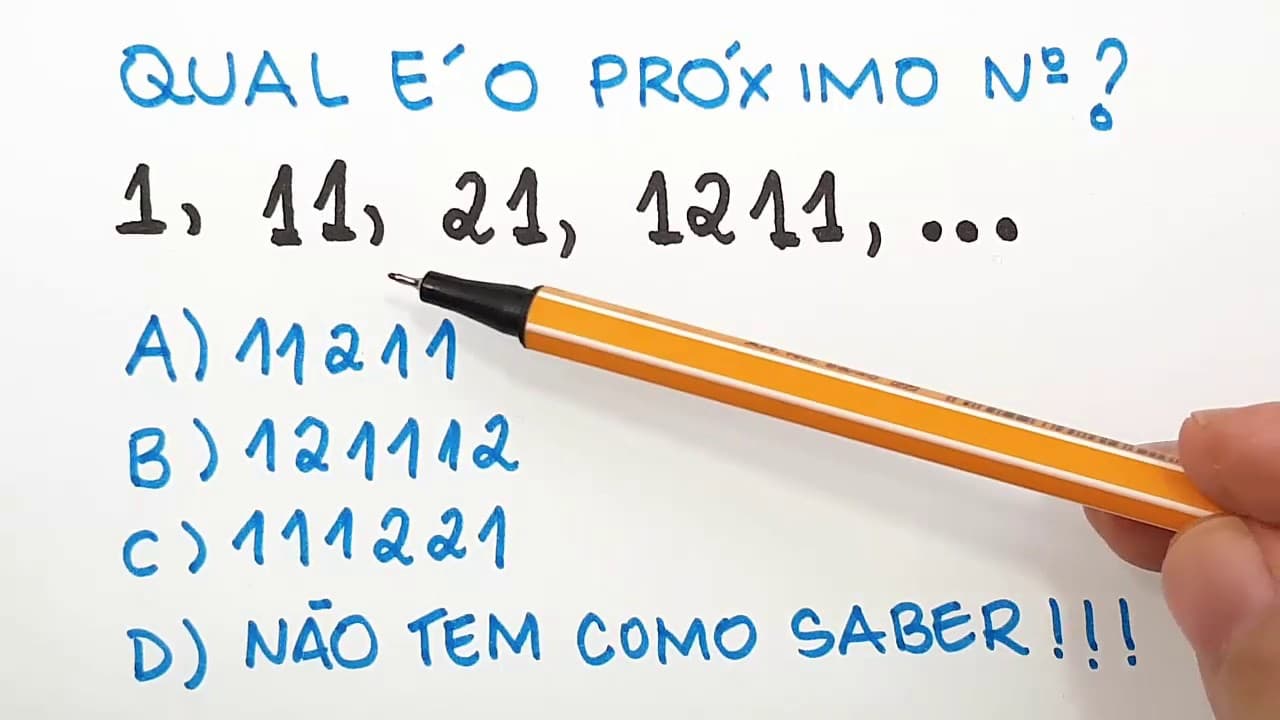 Thumbnail: đ„ HELP MATEMĂTICA BĂSICA - Desafios - SequĂȘncia LĂłgica #30 đ„