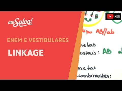 Thumbnail da aula: Me Salva! GEN29 - Genética - Linkage