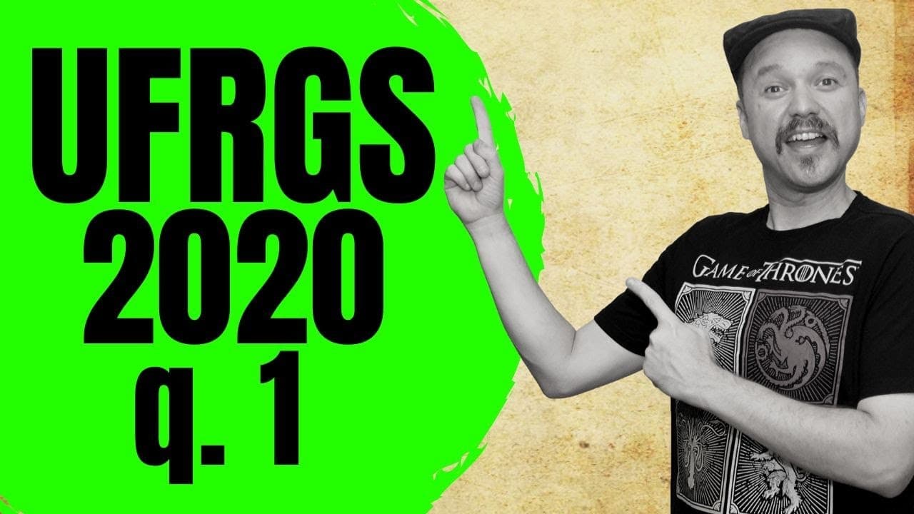 Thumbnail: História: UFRGS 2020 [q. 1]