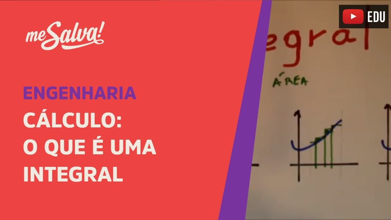 Thumbnail: Me Salva! Cálculo - O que é uma Integral?