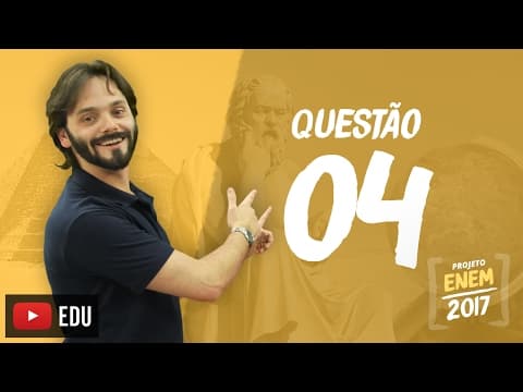 Thumbnail da aula: Enem 2016 - Ciências Humanas | Questão 04 (Caderno Branco)