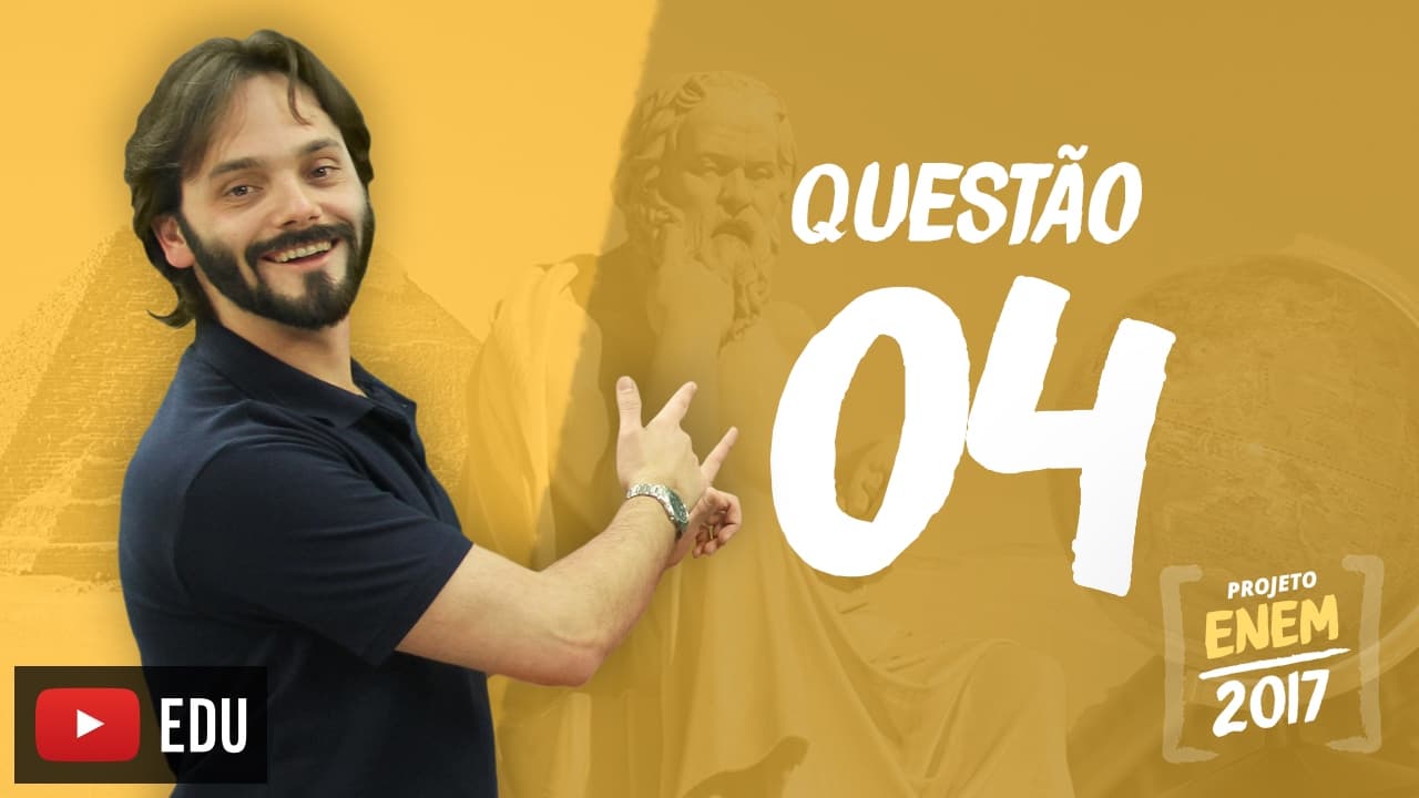 Thumbnail: Enem 2016 - Ciências Humanas | Questão 04 (Caderno Branco)