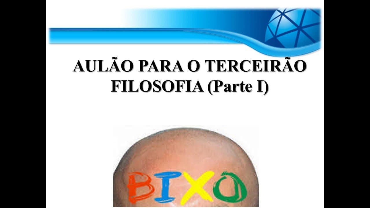Thumbnail: Aulão preparatório - Filosofia para o ENEM/VUNESP (Parte I)