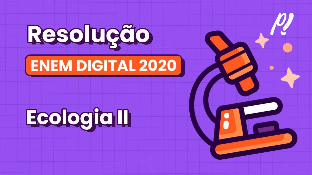 Thumbnail: ENEM DIGITAL 2020 - Ecologia II | A perfuração de poços para a extração de petróleo causa...