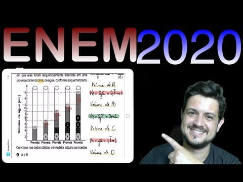 Thumbnail da aula: ENEM 2020 As moedas despertam o interesse de colecionadores, numismatas e investidores há bastante..