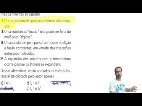 Thumbnail da aula: Visão substancialista - Resolução FK