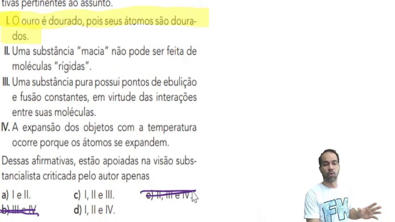 Thumbnail: Visão substancialista - Resolução FK