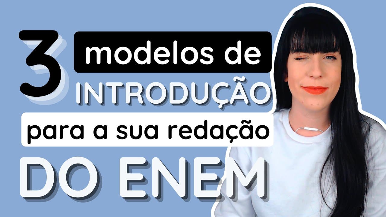 Thumbnail: 3 MODELOS PRONTOS DE INTRODUÇÃO