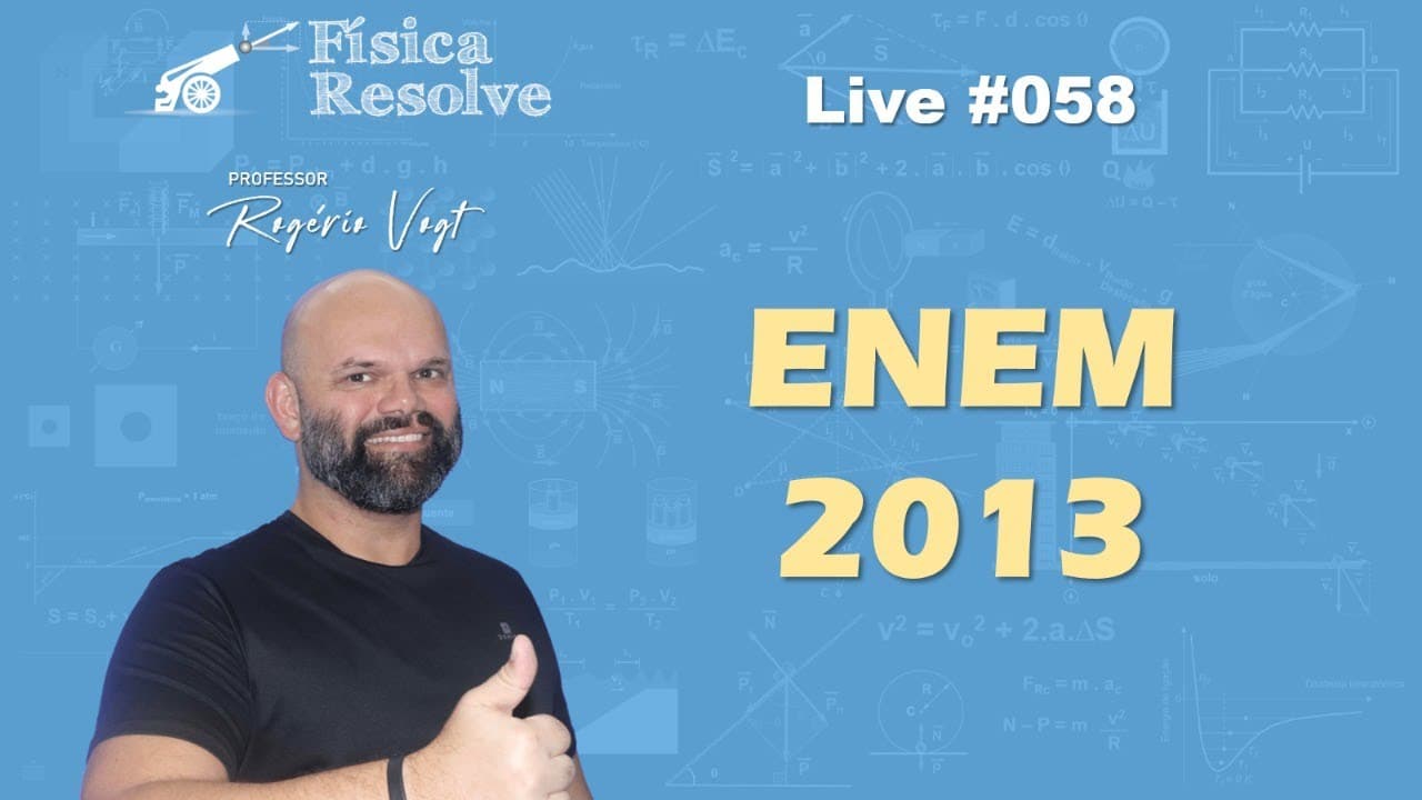 Thumbnail: AO VIVO: ENEM 2013 - Resolução das questões de física