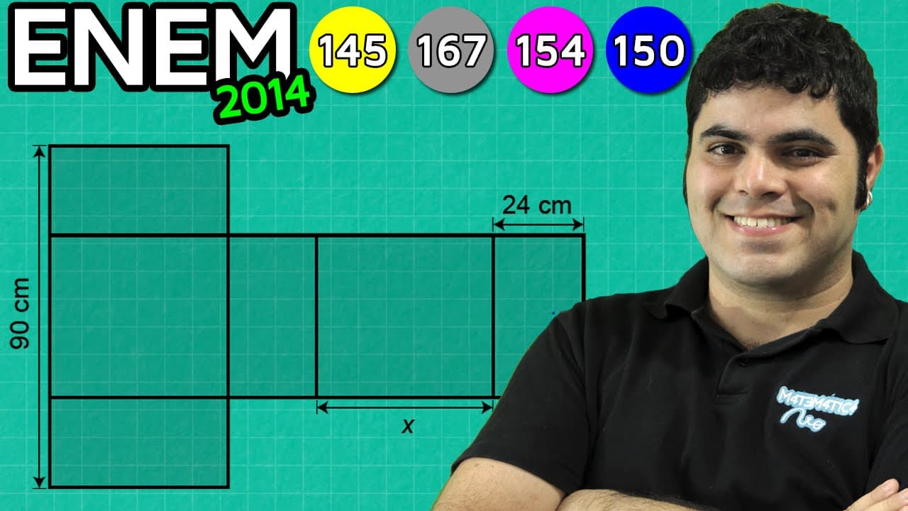 Thumbnail: ENEM 2014 Matemática #15 - Planificação de Bagagem de Mão em Viagens Aéreas