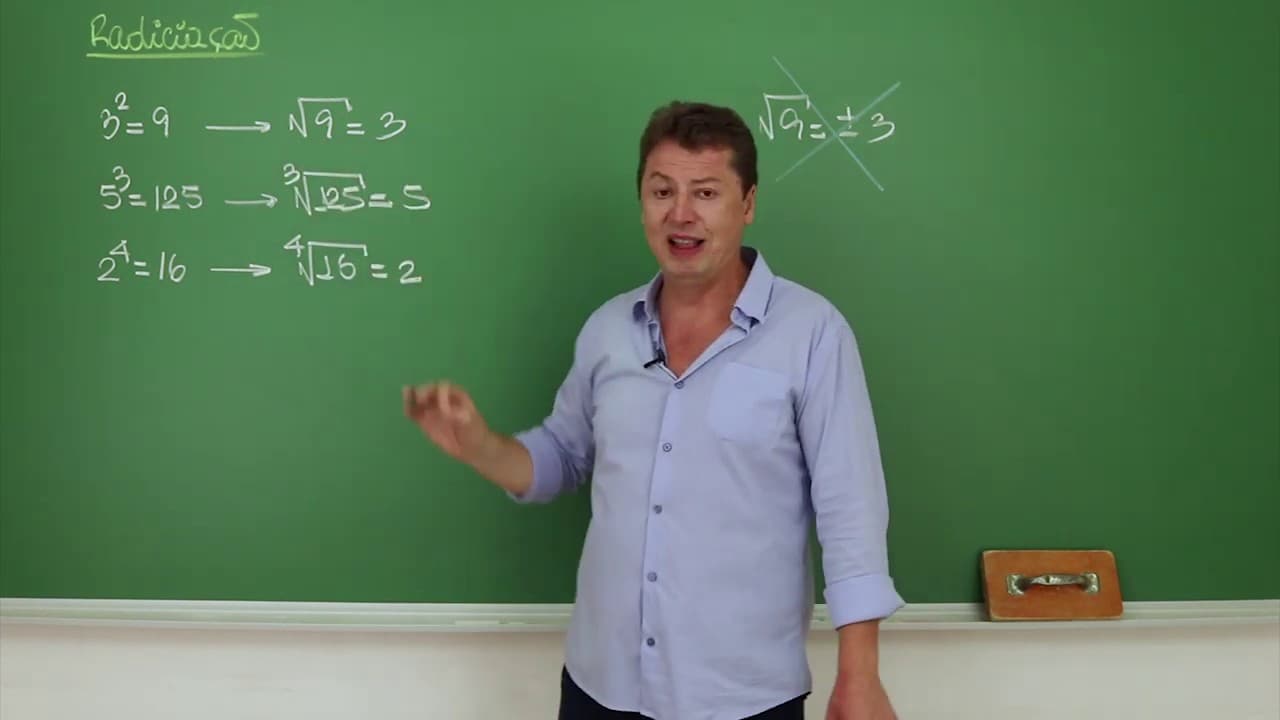Thumbnail: Radiciação (Definição e Propriedades) -  Matemática Básica
