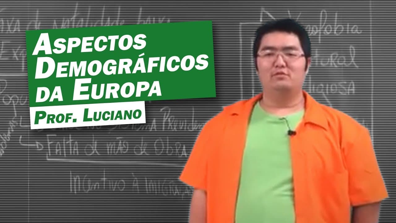 Thumbnail: Geografia - Aspectos Demográficos da Europa