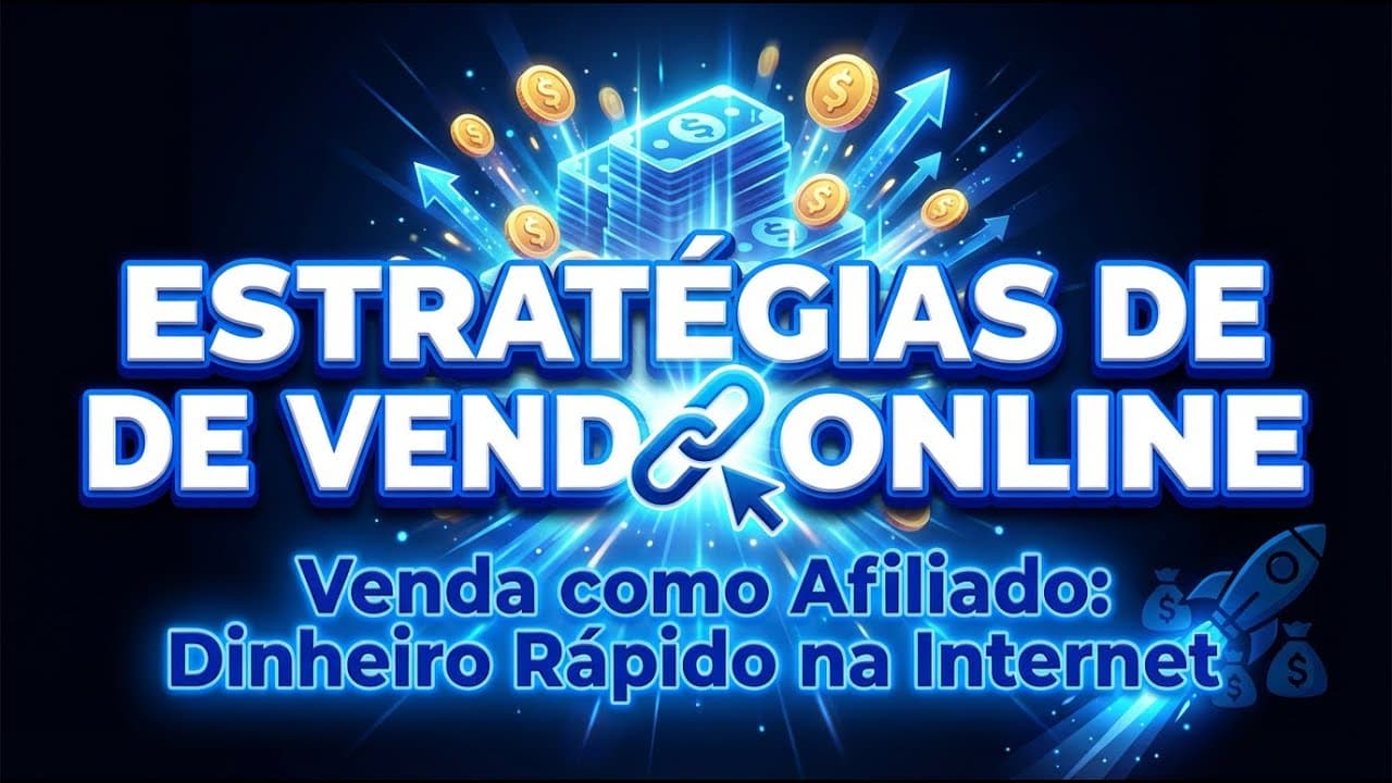 Thumbnail: Estratégias de Venda Online