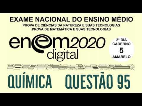 Thumbnail da aula: Enem 2020 | Prova Digital | Questão 95