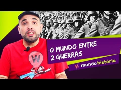 Thumbnail da aula: REVISÃO MÁGICA ENEM ✨ Guerras Mundiais ✨ Prof. Bussunda