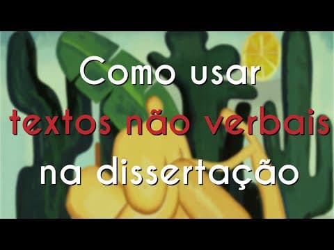 Thumbnail da aula: Como usar textos não verbais na dissertação - Brasil Escola