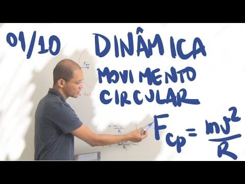 Thumbnail da aula: Dinâmica do Movimento Circular - Exercício 1/10