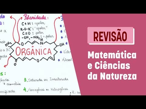 Thumbnail da aula: Revisão de Ciências da Natureza e Matemática para o ENEM 2024