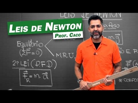 Thumbnail da aula: Física - Leis de Newton