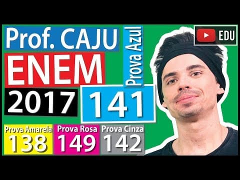 Thumbnail da aula: [ENEM 2017] 141 📘 ÁLGEBRA Em uma cantina, o sucesso de venda no verão são sucos preparados