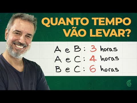 Thumbnail da aula: Como resolver o famoso problema das “três pessoas trabalhando juntas”? [Horizontal]