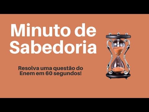 Thumbnail da aula: Como Resolver uma questão do Enem em 60 SEGUNDOS!? LINGUAGENS