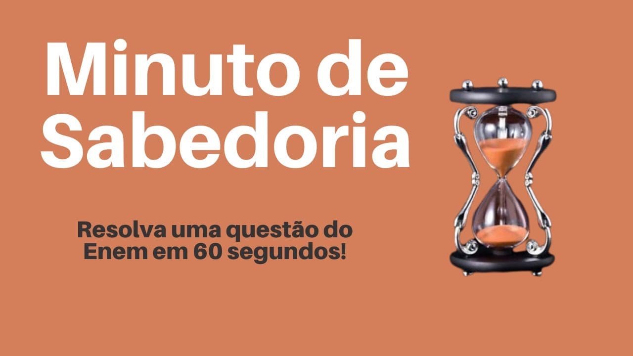 Thumbnail: Como Resolver uma questão do Enem em 60 SEGUNDOS!? LINGUAGENS
