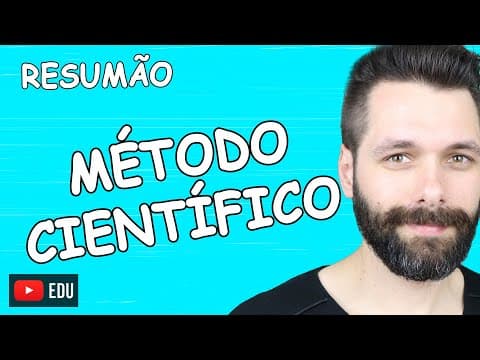 Thumbnail da aula: RESUMO Sobre MÉTODO CIENTÍFICO | Biologia com Samuel Cunha