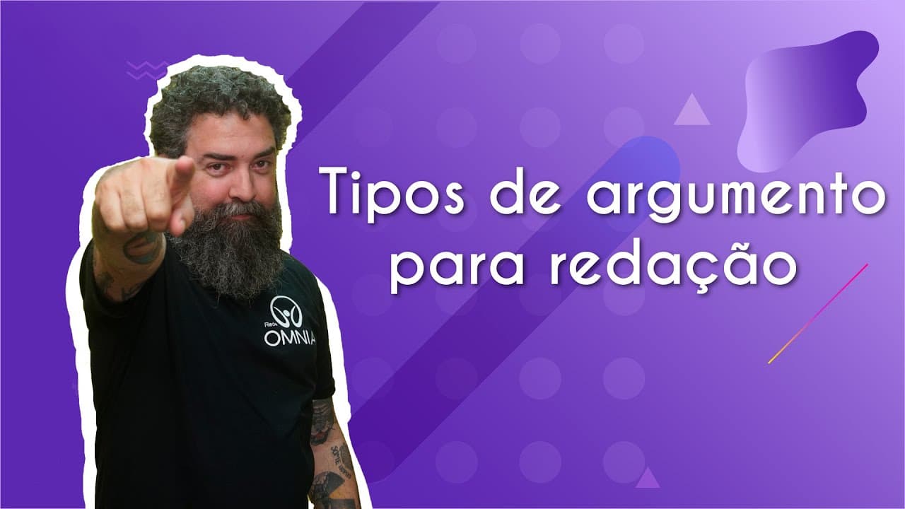 Thumbnail: Tipos de argumento | Tipos de argumento para redação - Brasil Escola