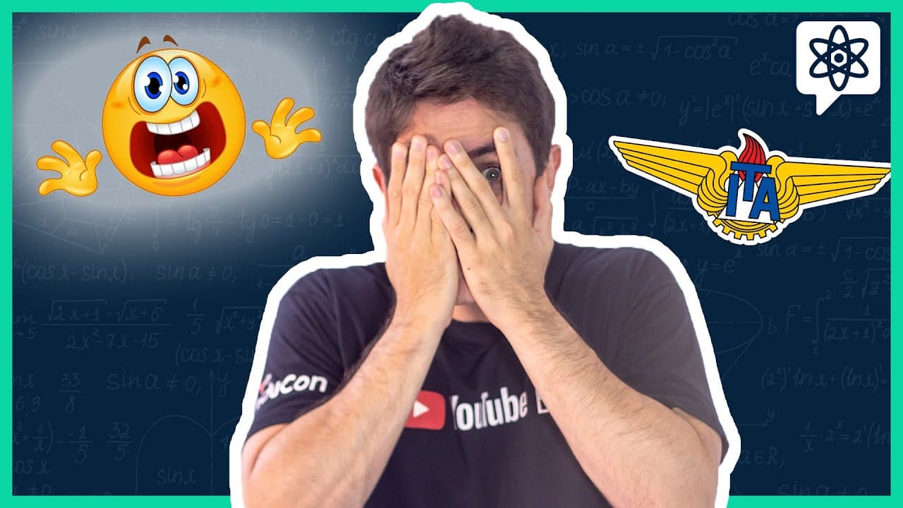 Thumbnail: A questão + DIFÍCIL do ITA (Leis de Newton, ITA 2013)