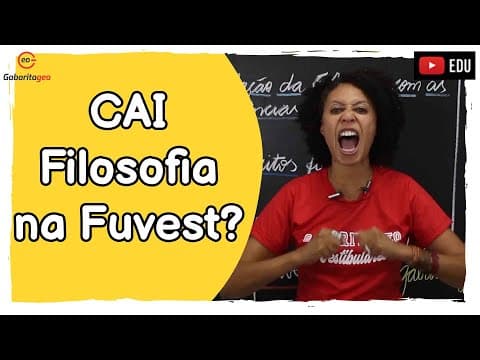 Thumbnail da aula: Fuvest 2024 | Preciso estudar FILOSOFIA? GabaritaGeo