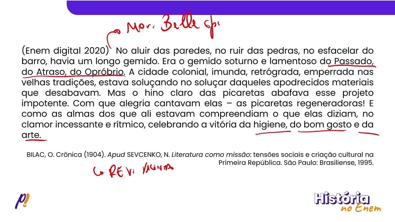 Thumbnail: ENEM DIGITAL 2020 - PRIMEIRA REPÚBLICA. A ERA VARGAS| No aluir das paredes, no ruir das pedras...