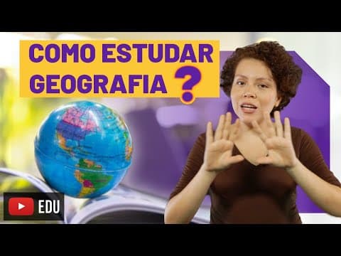 Thumbnail da aula: Como estudar Geografia?