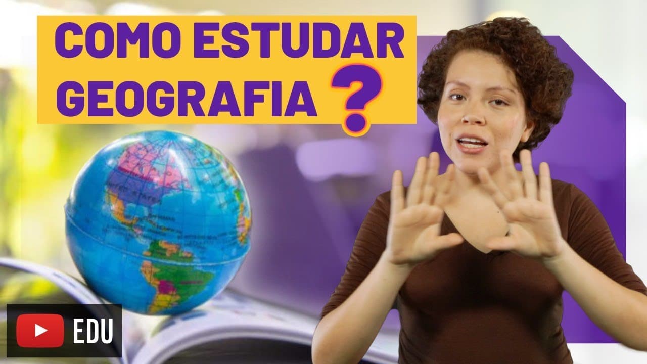 Thumbnail: Como estudar Geografia?