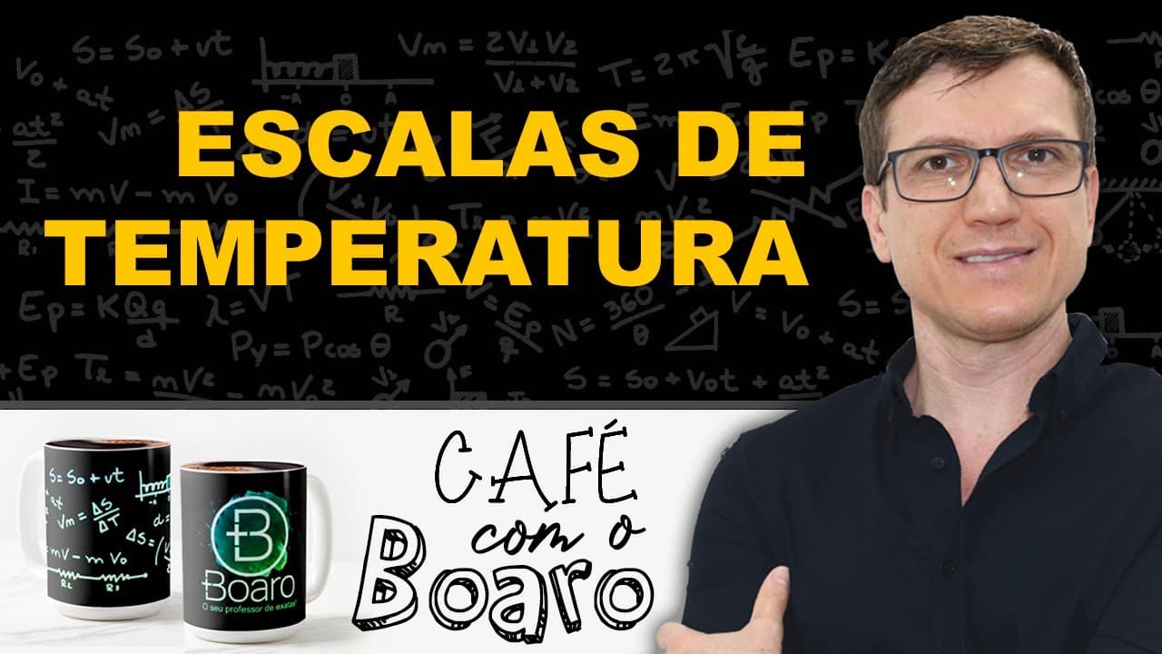 Thumbnail: ESCALAS de TEMPERATURA - Termologia - EXERCÍCIOS para REVISÃO de FÍSICA - EXC025