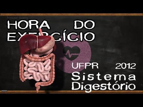 Thumbnail da aula: Sistema digestório - UFPR 2012