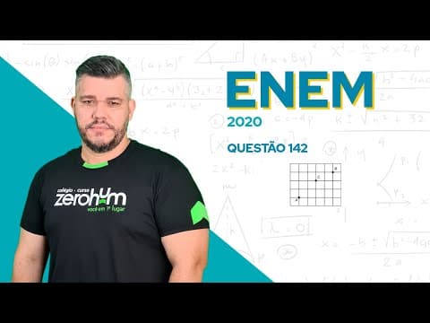 Thumbnail da aula: ✅ QUESTÃO 142 - ENEM 2020 Matemática: Três amigos, André, Bernardo e Carlos, moram em um condomínio