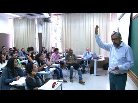 Thumbnail da aula: TV PUC-Rio: Encontro de filosofia debate a importância de um bom discurso