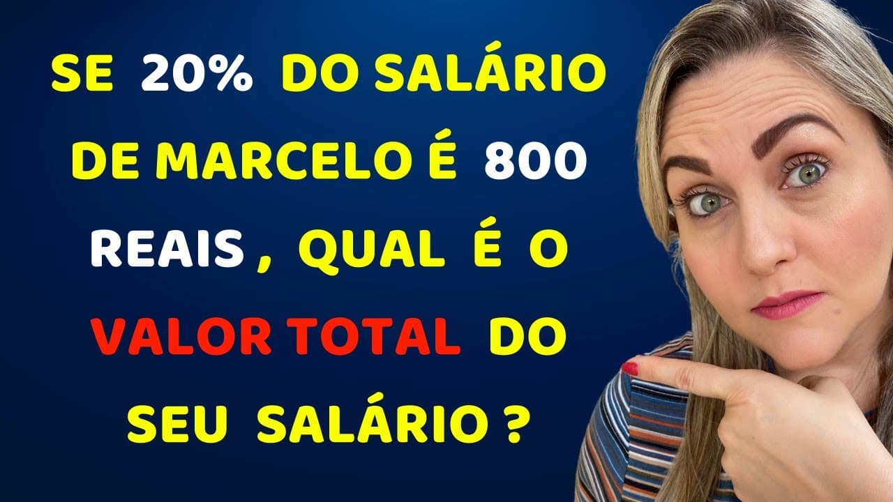 Thumbnail: 🤯😱 CONSEGUE RESOLVER ESSE PROBLEMA ?? Matemática básica todo dia.📚🚀