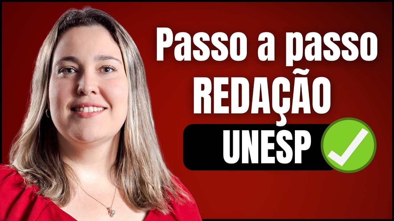 Thumbnail: UNESP 2023 | Redação | Como escrever uma redação e conseguir nota máxima |
