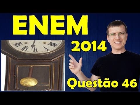 Thumbnail da aula: 46 - ENEM 2014 - Física - Ondulatória - Questão 46 resolvida (Caderno Azul) - Prof. Marcelo Boaro