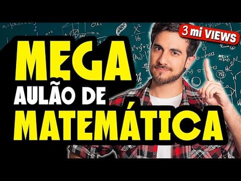 Thumbnail da aula: 🧠 MATEMÁTICA BÁSICA DO ZERO!! - Aulão Completo (MESTRES DO ENEM) [M01]