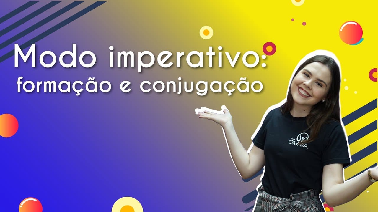 Thumbnail: Modo imperativo: formação e conjugação - Brasil Escola