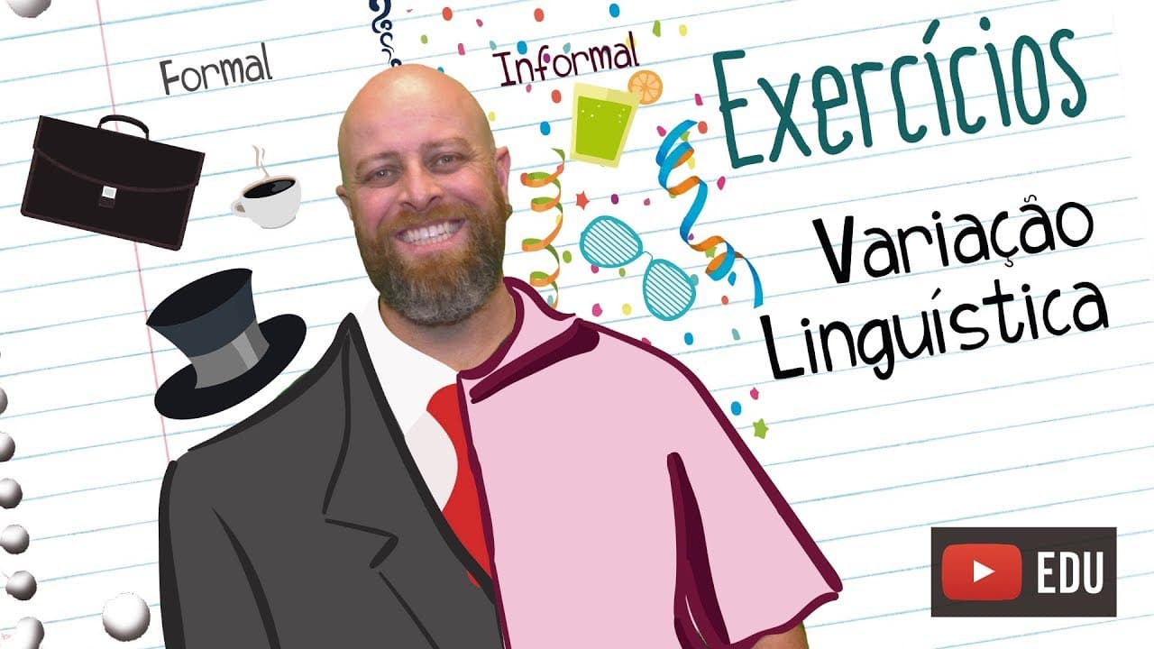 Thumbnail: Exercícios de Variação Linguística [Prof Noslen]