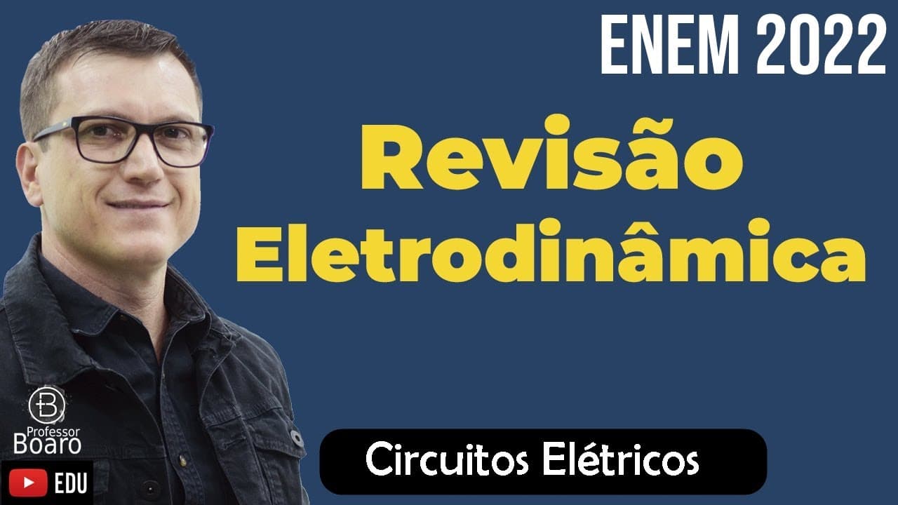 Thumbnail: CIRCUITOS ELÉTRICOS | ENEM | Cai muuuito - Uma pessoa percebe que a bateria de seu veículo fica