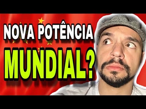 Thumbnail da aula: CHINA SERÁ A NOVA POTÊNCIA MUNDIAL? - A NOVA ROTA DA SEDA | RICARDO MARCÍLIO