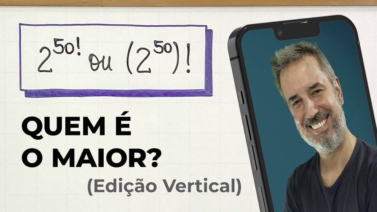 Thumbnail: QUEM É O MAIOR: edição números IMENSOS! 😳 [Vertical]