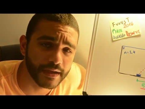 Thumbnail da aula: FUVEST 2016 - Física 32 - Refração - 1ª fase Prova V - Aulas A+ Resolve