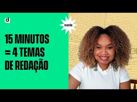 Thumbnail da aula: 4 Temas de Redação para o Enem 2021